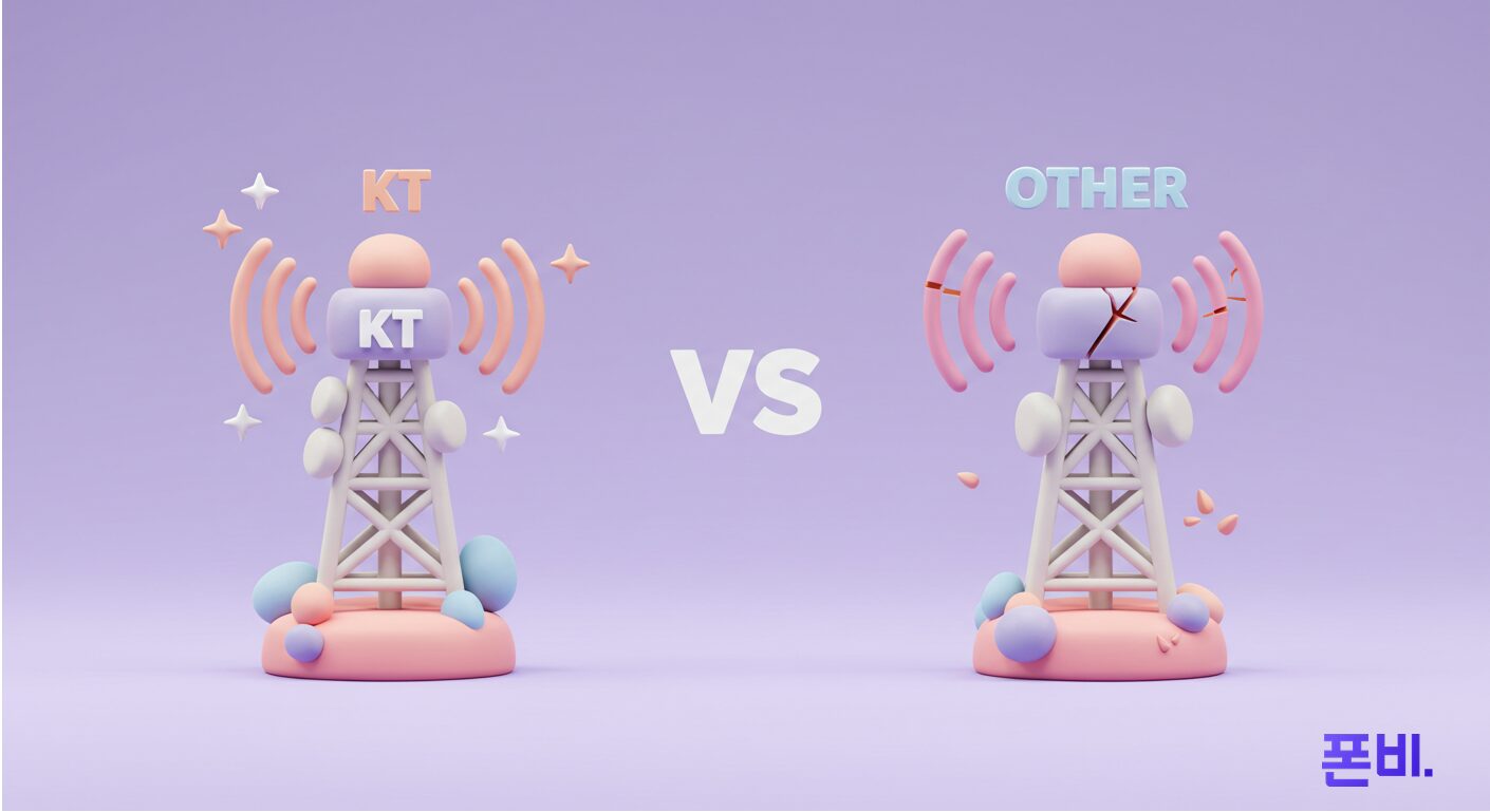 KT 인터넷 타사비교