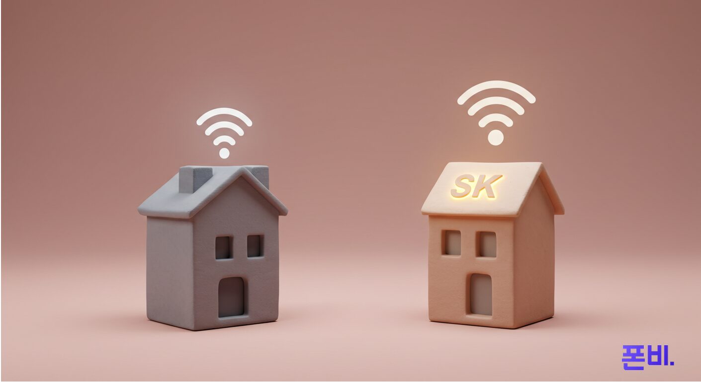 sk 인터넷 타사비교