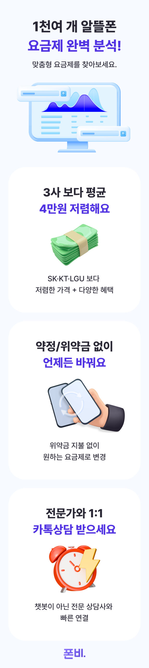7월 알뜰폰 폰비 알뜰폰