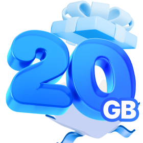 폰비, 최대 20GB 추가 데이터 혜택 이벤트 배너 이미지